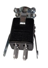 (Set of 2)  NEW Cinch Jones P-304-CCT  4‑Blade Power Plug, 10 A, 250 VAC