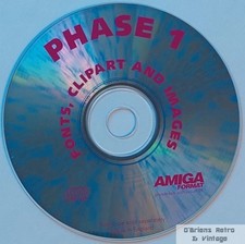 Phase 1 - Fonts, Clipart and Images - Amiga Format Issue 99 - Commodore Amiga