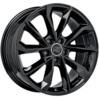 ALUFELGE MSW MSW 42 FUR MERCEDES-BENZ CLASSE CLK 7.5X17 5X112 GLOSS BLACK WOZ