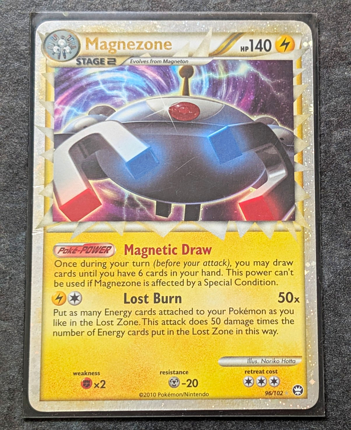 Pokémon TCG Magnezone (Prime) 96/102 Triumphant Ultra Rare Holo EN 2010