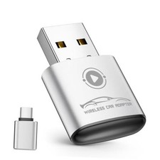 Wireless CarPlay Adapter for iPhone Mini Design  White
