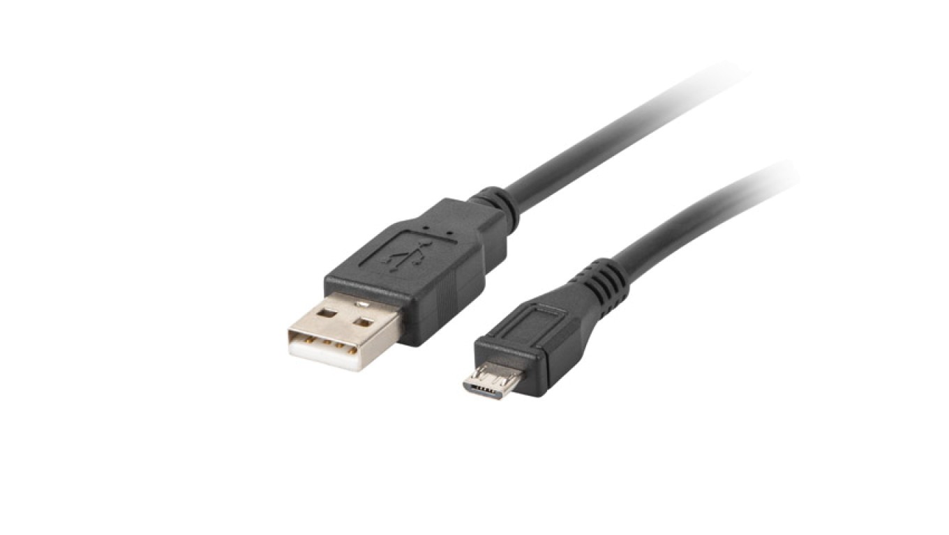 Lanberg Schwarz Micro-Usb 1,8 M (Ca-Usbm-10Cc-0018-Bk) - Bild 3