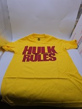 Hulk Hogan Hulk Rules WWE Legends 2013 Adult Size Small T Shirt New 30th Anivers