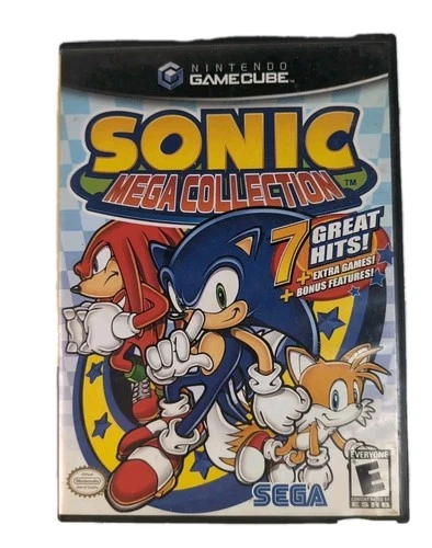 Sonic Mega Collection - Nintendo Gamecube -  Complete With Manual