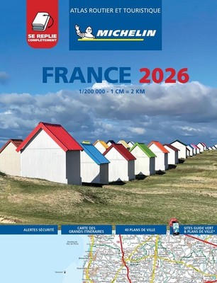 France 2026 - Tourist & Motoring Atlas Multi-flex by Michelin (French) Paperback
