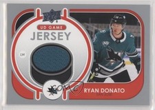 2021-22 Upper Deck Series 1 UD Game Jersey Ryan Donato #GJ-RD 0cq4