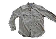 Todd Snyder Albiate NY Men's Size Large Med Brown 2 Pocket Button Down