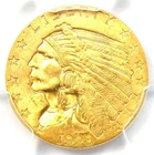 1928 Indian Gold Quarter Eagle $2.50 Coin - PCGS MS65 (BU UNC) - $2,250 Value