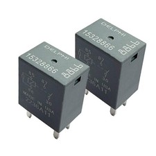 2Pcs 15328866 Multipurpose Automotive Relay 20A 12VDC 4-pin