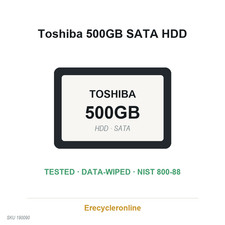 Toshiba 500GB 2.5" SATA HDD MQ01ACF050