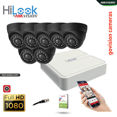 HIKVISION CCTV SYSTEM FULL HD DVR 4CH 8CH HD AUSSENKAMERA ZUHAUSE SICHERHEITSKIT