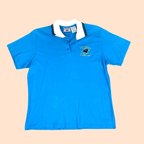 Vintage 90s Carolina Panthers Polo Shirt