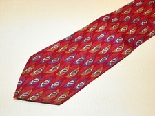 Vintage CHAPS  by RALPH LAUREN  men's tie 100 Silk Made in USA