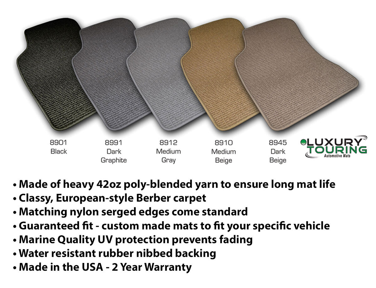 Custom Fit Carpet Floor Mats For MercedesBenz CLS63 AMG CLS500 CLS55