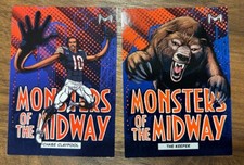 2023 NFL Chicago Bears Monsters Of The Midway Trading Card #10 Chase Claypool