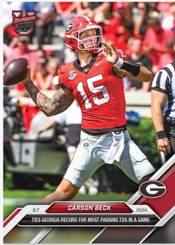 2024 Bowman U Now Carson Beck #8