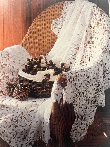 Magic Crochet Pattern Magazine 131 Apr 2001 Tablecloths Lacy Throw Doilies Oval+ - Picture 18 of 24