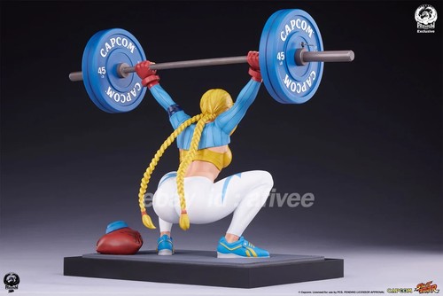 SIDESHOW PCS Cammy Powerlifting (Alpha Edition) 1/4 Scale Statue - Picture 9 of 17