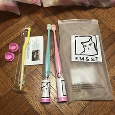 17- E.M S.T by Emmeliestella Small Dog  Cat Toothbrush 360 Degree Soft Silicone