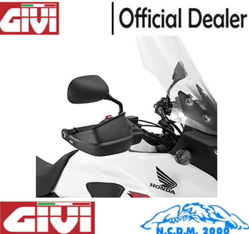PARAMANI GIVI HP1121B IN TECNOPOLIMERO NERO HONDA CB 500 X 2013 2014 2015 2016 - Foto 7 di 9