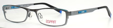 ESPRIT ET17335 543 Silver Womens Rectangle Full Rim Eyeglasses 48-17-135 B:24