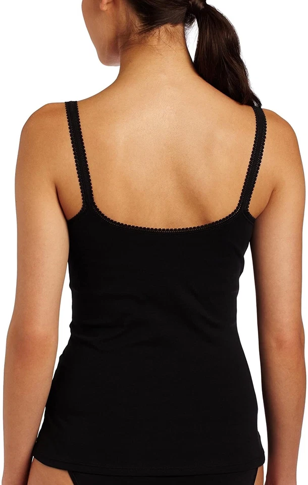 OnGossamer 177201 Mujer Algodón Reversible Camisola Pijama Negro Talla Pequeña Foto 2 de 2