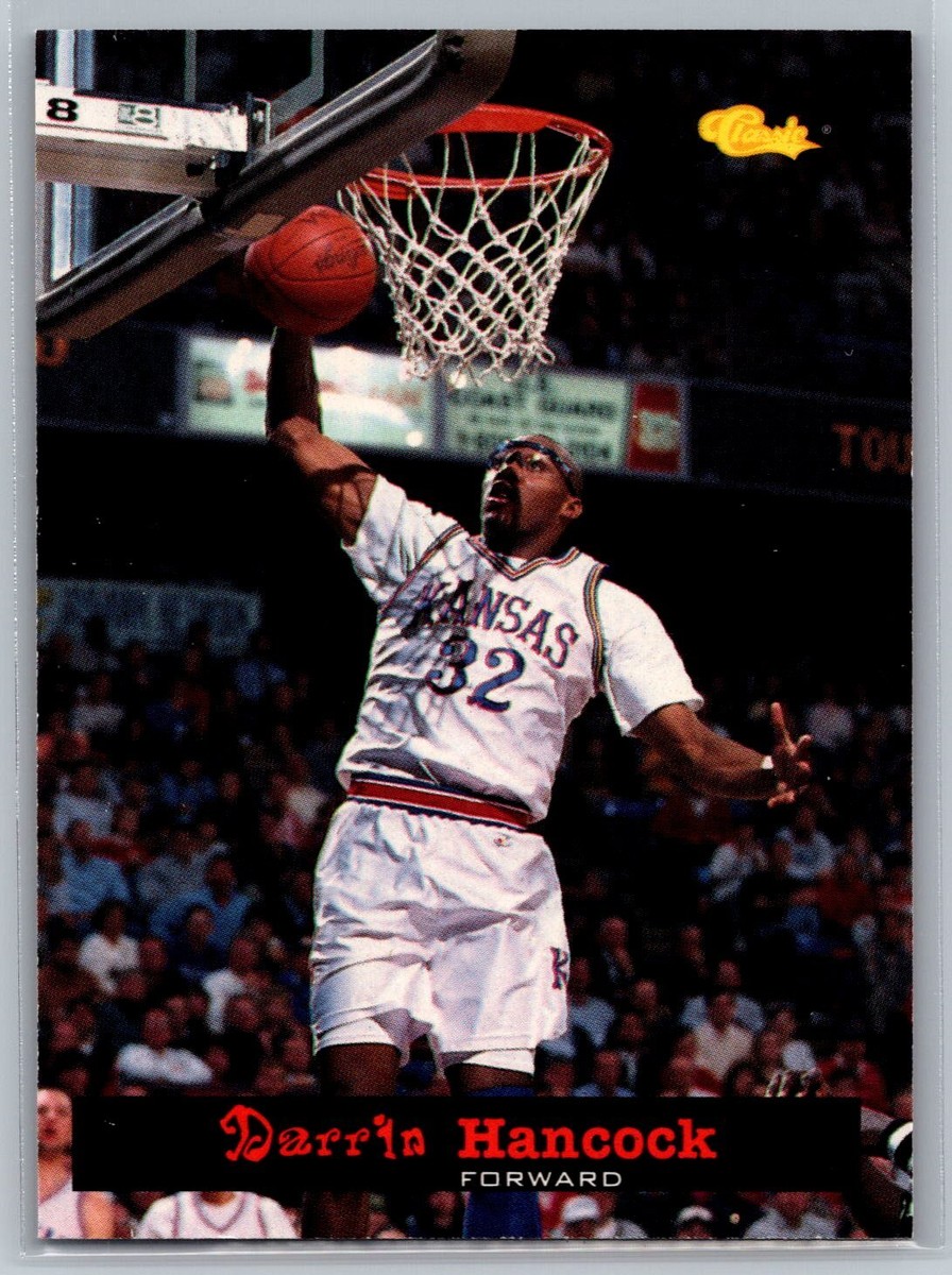 Darrin Hancock 1994 Classic Draft Set Break BASKETBALL #59 Kansas
