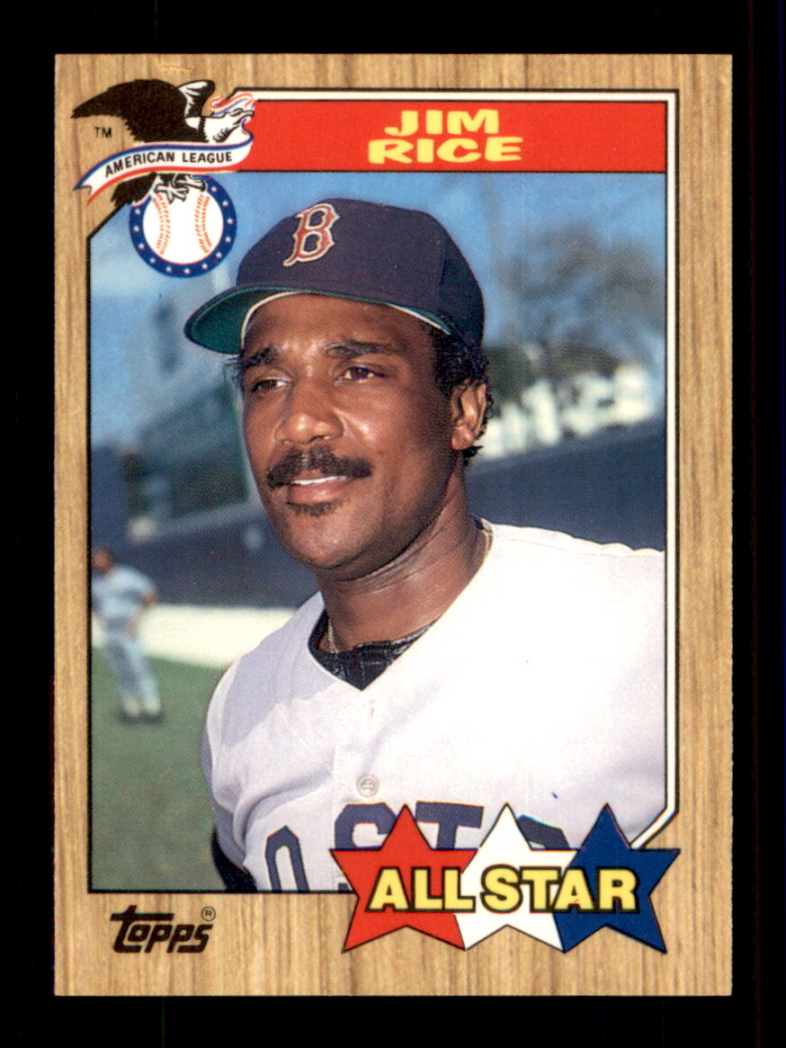 1987 Topps #610 Jim Rice Collector's Edition (Tiffany)