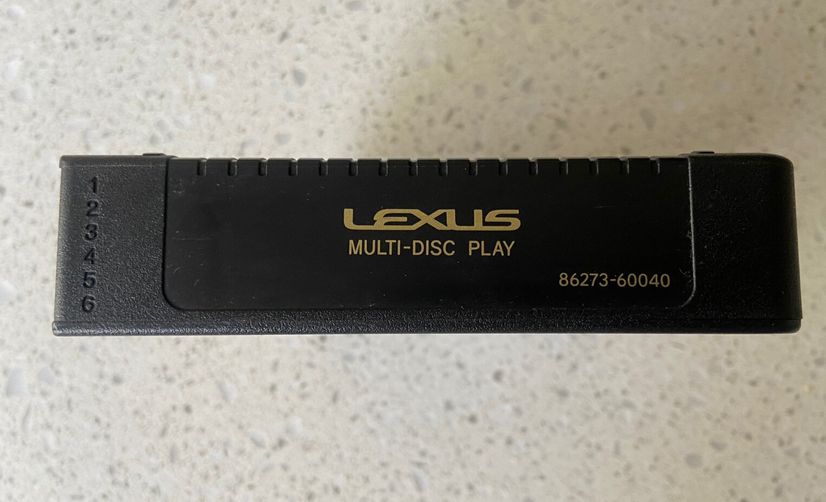2005 2006 2007 LEXUS LX470 GX470 6 SIX CD MAGAZINE CARTRIDGE 86273