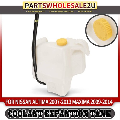 Pressurized Coolant Reservoir w/Cap for Nissan Altima 20072013 Maxima