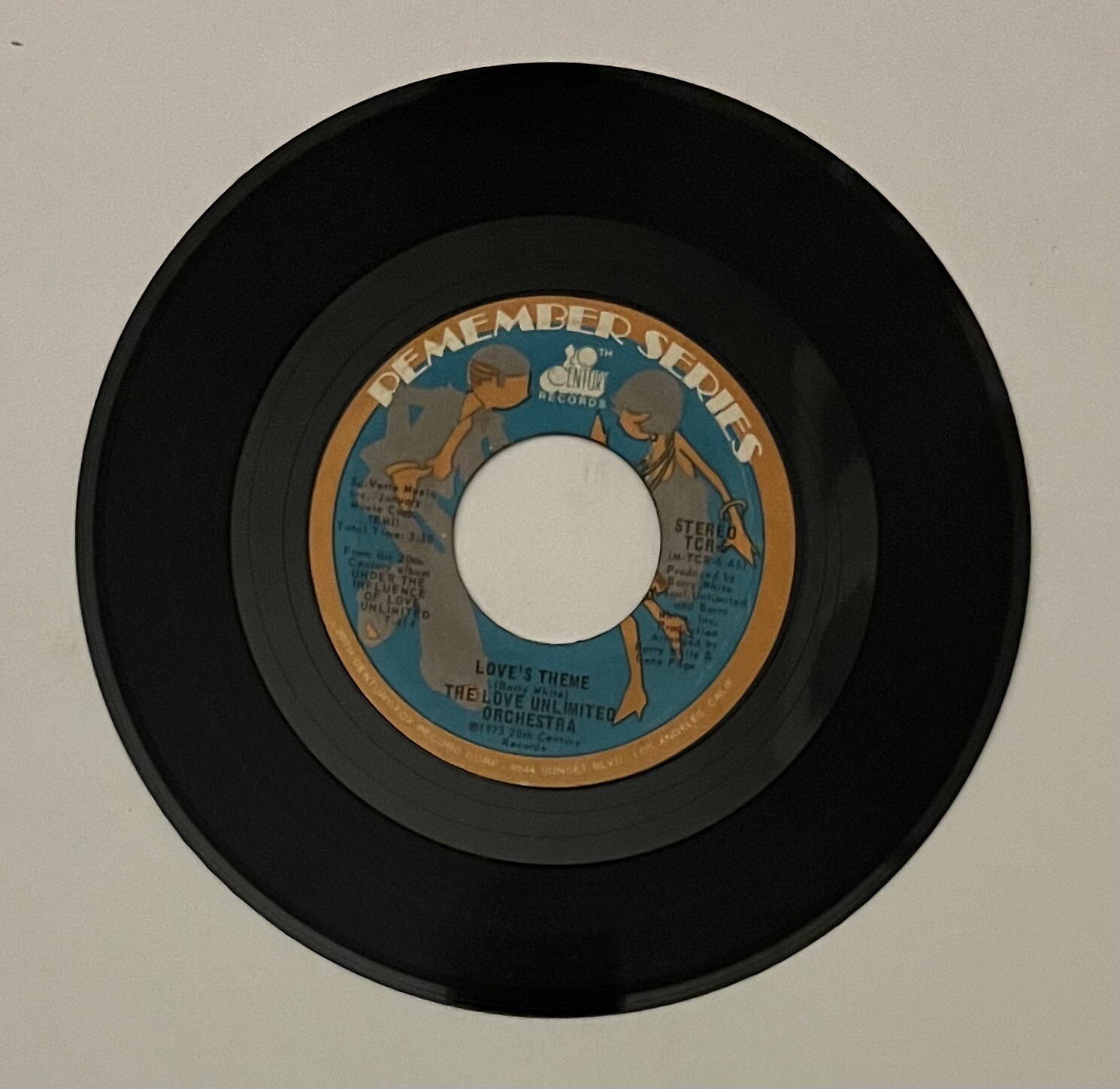 Love Unlimited Orchestra - Love's Theme/Sweet Moments 45 - 20th Century - 1973