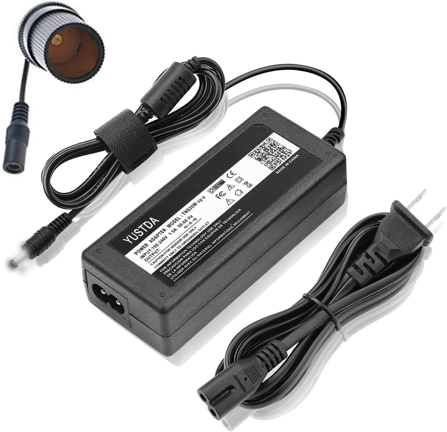 Power Adapter For Vector Vec004a Travel Mate Ac / Dc Converter