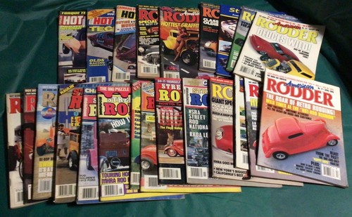 Hot Rodding Magazine Lot Street Rodder American Rodder Popular Hot Rodding - Foto 1 di 7