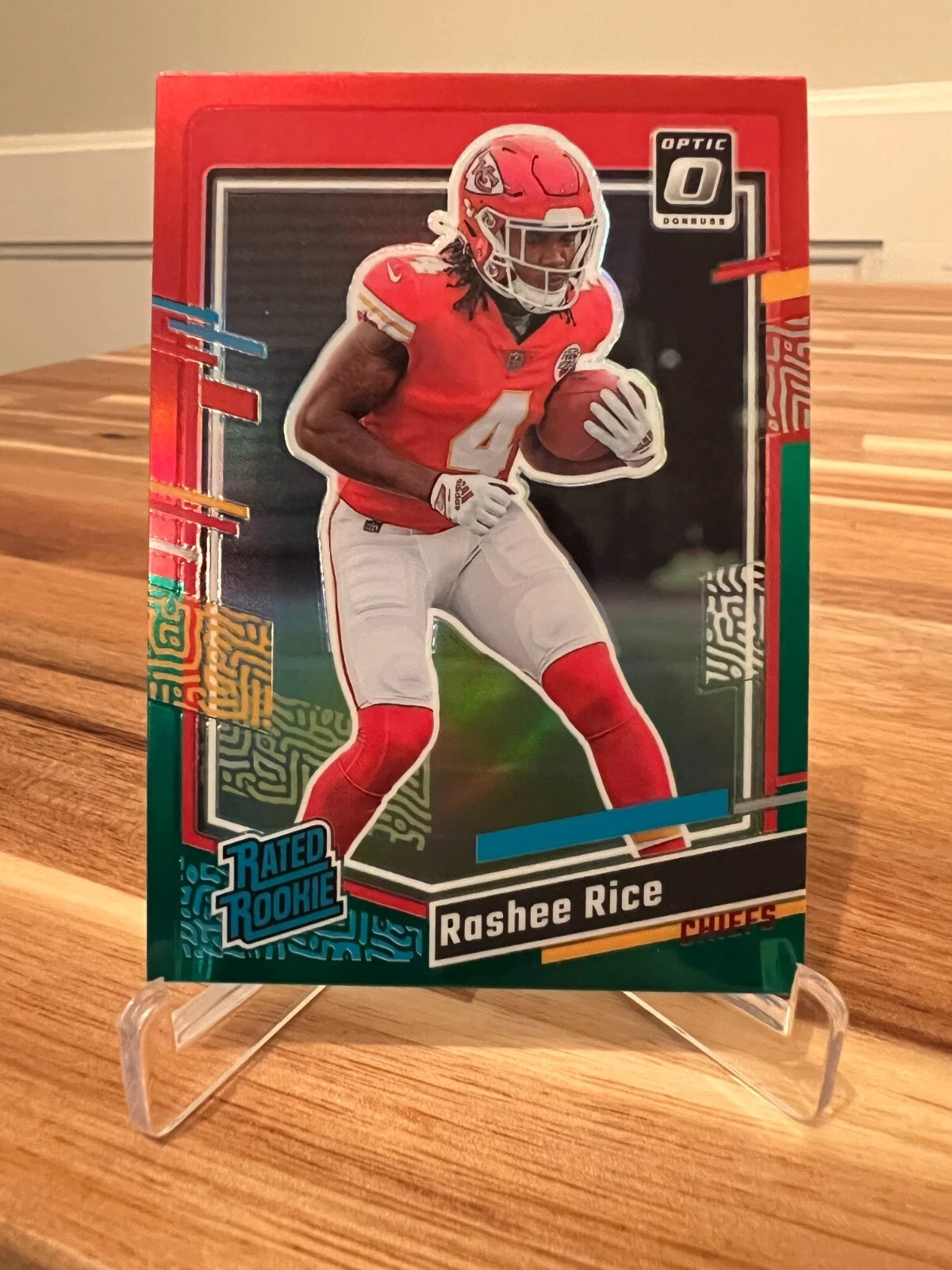 Rashee Rice trading card