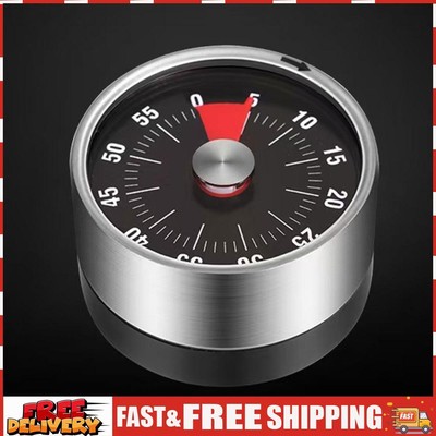60-Minute Visual Timer Mechanical Magnetic for Teaching Meeting Cooking Working 