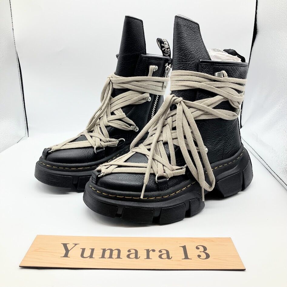 Rick Owens × Dr. Martens 1460 DMXL Mega Lace Boot Black Rick Owens × Dr. Martens 1460 DMXL Mega Lace Boot Black