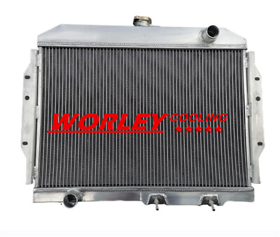 44mm Aluminum Radiator For 1968-74 AMC Ambassador Javelin AMX SST V8 DPL Matador