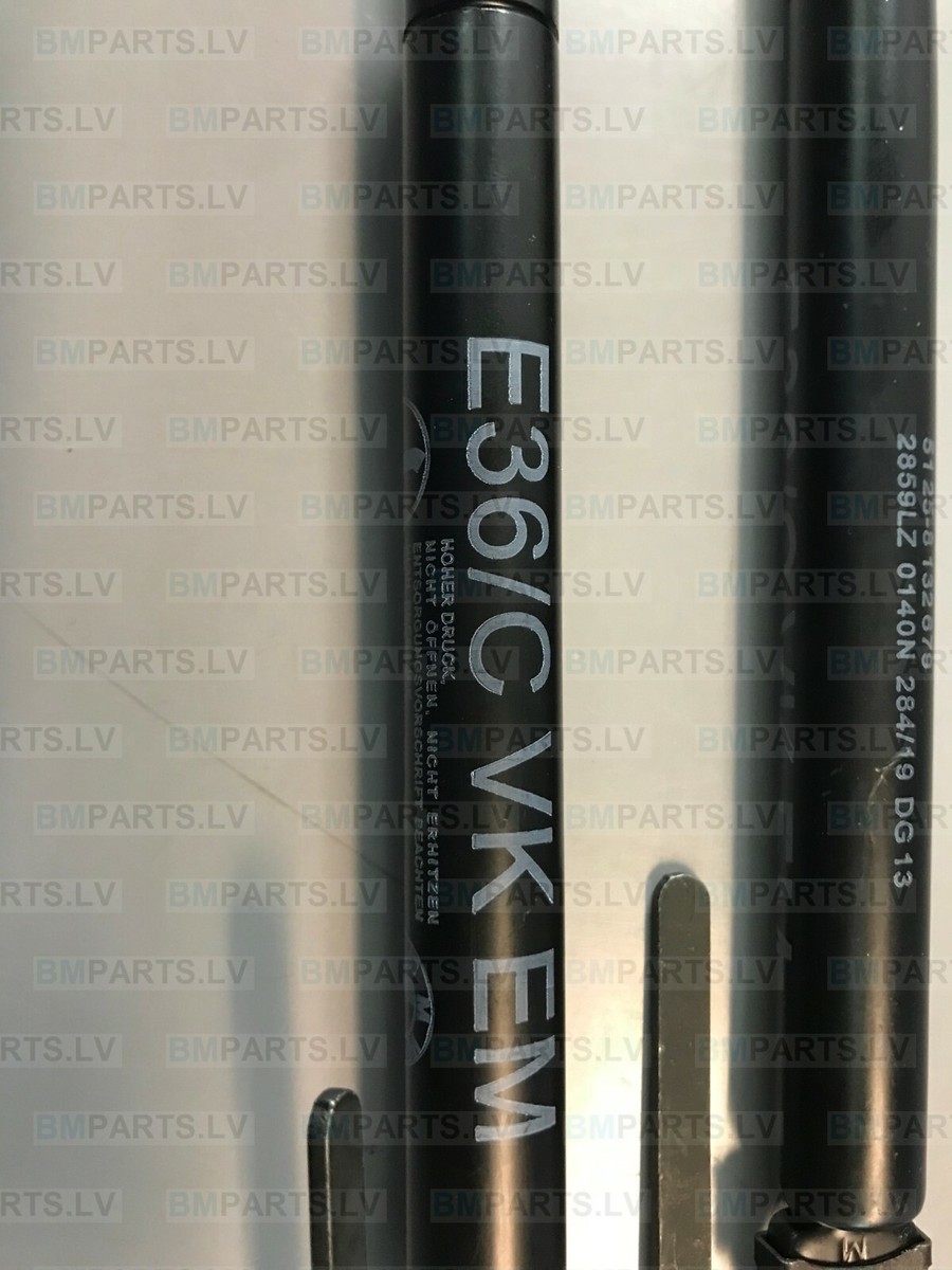 2x NEW GENUINE BMW 3 SERIES E36 CABRIO GAS PRESSURIZED SPRING 180N 