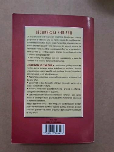LIVRE DECOUVREZ LE FENG SHUI Richard Webster Vie Harmonieuse Qi ESOTERISME - Imagen 4 de 15