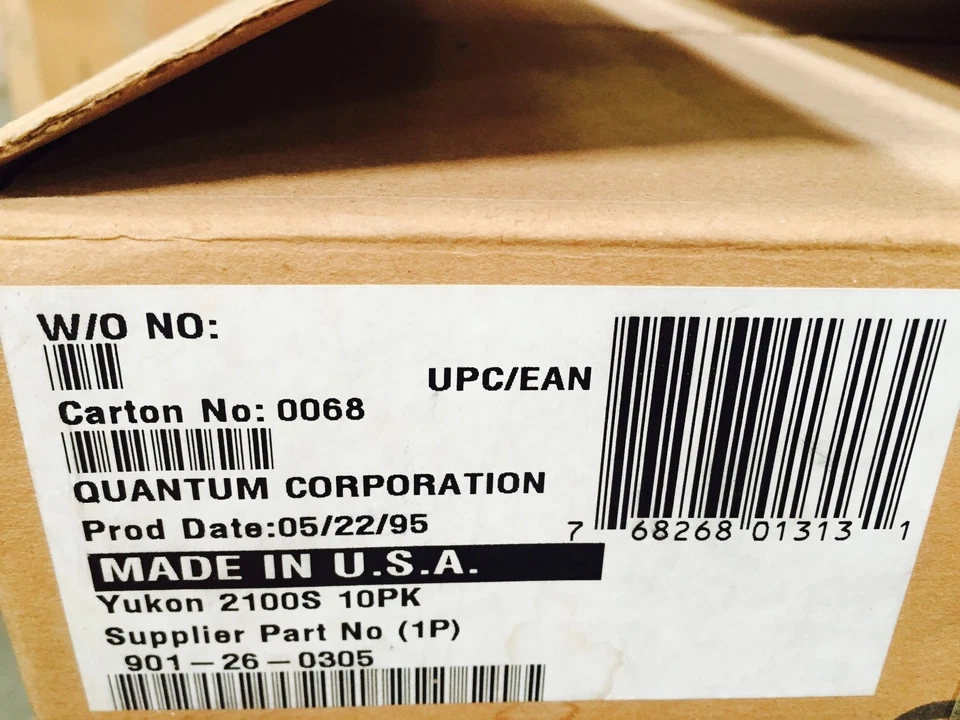 *New* Quantum Empire (EM2100S) 2GB,3.5" SCSI Internal Hard Drive (EM21S011-01-H) - Image 3 of 3