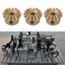 4 x Copper Bevel Gear 0.8 Module 15T for Mechanical Transmission 3mm ID