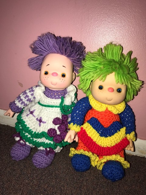 handmade macrame doll