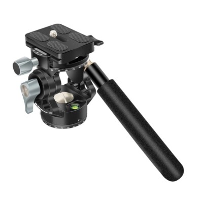 Mini Camera Video Head Double Panoramic Tripod Fluid Head With Smooth Motion