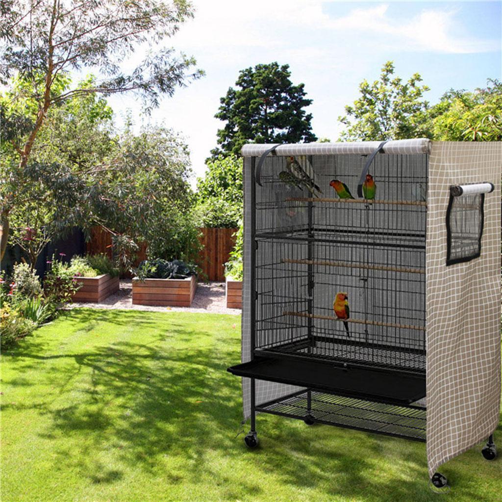 Bird Cage Cover Good Night Breathable Birdcage Cloth for Square Pet