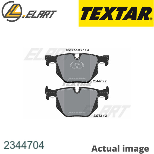 DISC BRAKE PADS SET FOR BMW X5 E70 N57 D30 A N57 D30 B N55 B30 A TEXTAR