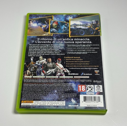 MASS EFFECT 1 XBOX 360 MICROSOFT CLASSIC PAL ITALIANO ORIGINALE COMPLETO ITA - Foto 5 di 5