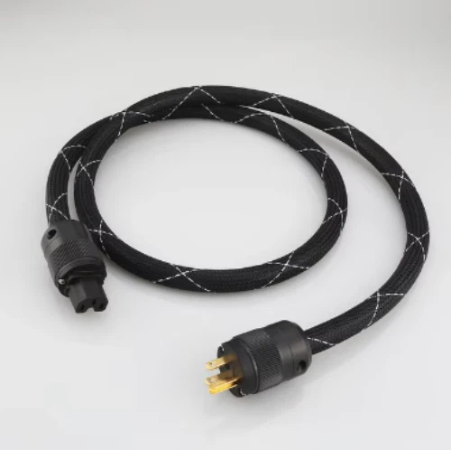 8N Copper Audio Power Cable Gold Plated EU/US/AU Plug Power Cable for DVD CD AMP - Picture 13 of 14