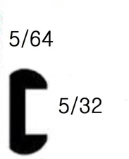 5/64 U Lead Came (6ftx3-18 feet)  lead came (RU100) - Stained Glass Supplies 