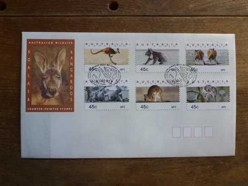 AUSTRALIA 1994 AUSTRALIAN WILDLIFE CPS SET 6 STAMPS FDC FIRST DAY COVER