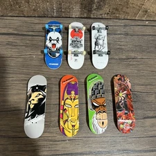 Flip Tech Deck skateboard 96mm fingerboard lot of 7 rare vintage